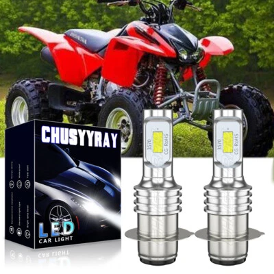 Kit de 2 bombillas LED blancas 6000K para Honda Sportrax TRX400EX 1999-2008 YTB Foto 1 de 4