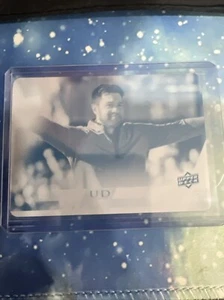 2024 Upper Deck Golf Tony Finau UD Canvas Cyan Printing Plate 1/1 #C-5 - Picture 1 of 2