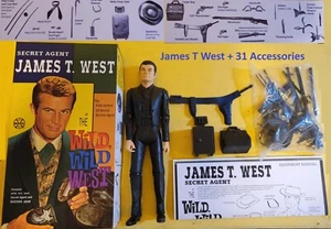 US Secret Service Agent James T West The Wild Wild Marx 31 Zubehörteile Johnny - Bild 1 von 13
