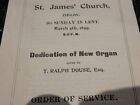 St James Church Delhi   1899 Organ  T Ralph Douse Church Road, Mori Gate,