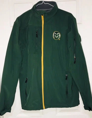 Colorado State Rams Knights ApparelMens  M full zip football jacket Cover