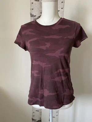 Camiseta Athleta Mujer Talla XS Top Roja Activa Manga Corta Foto 1 de 4