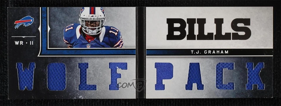 2012 Panini Playbook Rookie Playbook Materials /199 TJ Graham #32 RC - Image 1 of 2