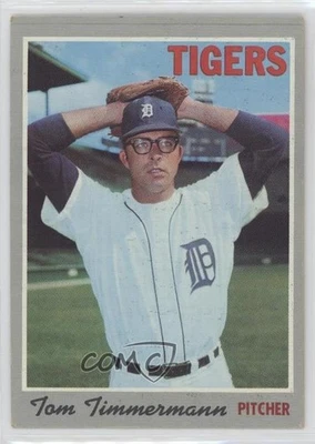 1970 Topps Tom Timmerman n #554 Rookie RC - Image 1 of 2