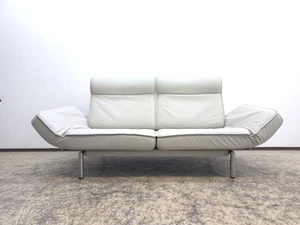 De Sede DS 450 real leather sofa function couch desede sofa grey designer sofa leather - Picture 1 of 17