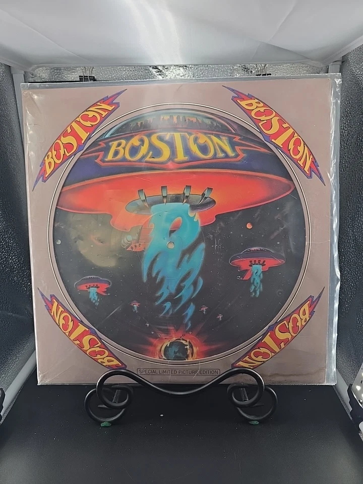 BOSTON OG/Original limited edition PICTURE DISC LP 1976 EPIC E99 34188 EX/VG - Image 1 of 4