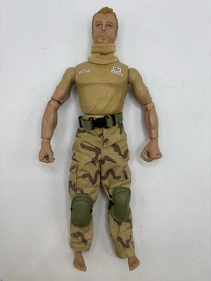 1996 Hasbro GI Joe Dusty Tadur 12" Desert Trooper Military Action Figure - Image 1 of 3