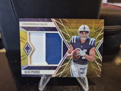 2022 Phoenix Rookie Jumbo Memorabilia #RJM-20 Yellow - Alec Pierce RC Jersey /50 - Image 1 of 2