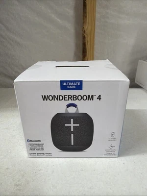 Altavoz inalámbrico Bluetooth Ultimate Ears WONDERBOOM 4 (Negro) Foto 1 de 4