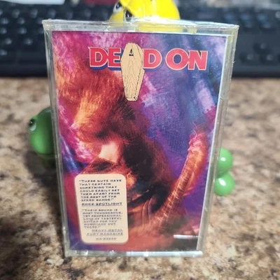 DEAD ON - Self Titled (1989) - NEW Sealed PROMO Cassette Tape - Image 1 of 4