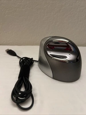 Evoluent Vertical Mouse 4 Right Handed Ergonomic Optical Mouse Wired VM4R Works - Image 1 of 4