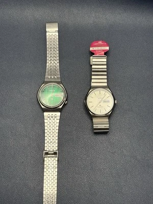 Vintage Ricoh Stainless Steels Watches in bulk - NOT WORKING/ FOR PARTS ONLY - Image 1 of 4