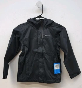 Columbia Watertight II Waterproof Long Sleeve Boys Jacket Size Youth XS Black - Picture 1 of 9
