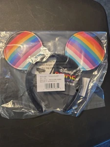 Disneyland Disney Parks Pride Collection Mickey Minnie Mouse Ohr Stirnband Neu mit Etikett - Bild 1 von 4