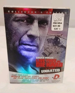 Live Free Or Die Hard (2007, 2-Disc Collector's Edition DVD) Brand New. - Foto 1 di 8