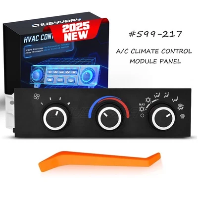 Unidad de interruptor de control de clima HVAC 599-217 para Chevy Express GMC Savana 1500 2500 Foto 1 de 4