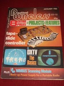 PRACTICAL WIRELESS - DXTV THE BASICS - Jan 1981 - Picture 1 of 1