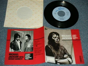 MICHAEL JACKSON Japan 1987 PROMO 07･5P-460 NM 7"45 I JUST CAN'T STOP LOVING YOU - Picture 1 of 10