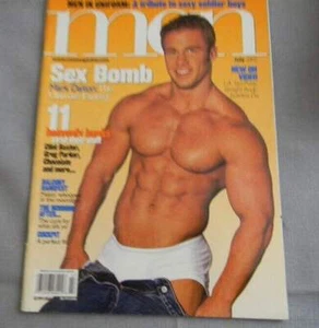 JUNE 2002 MEN MAGAZINE -COLOR PHOTOS- GAY INTEREST VF TO EXC !! - Bild 1 von 1