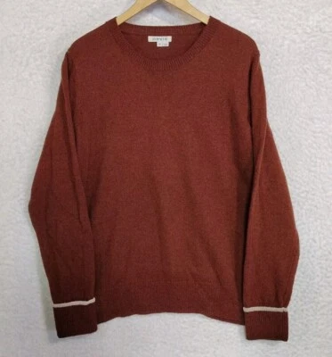 Orvis Wool Knit Sweater Size XL Crewneck  Pullover Casual Cotton Polyester Wool - Image 1 of 4