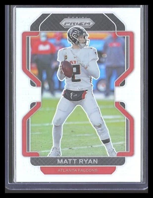 2021 Panini Prizm MATT RYAN Silver #324 Atlanta Falcons JPLP - Image 1 of 2