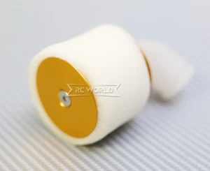 RC 1/8 Nitro Engine AIR FILTER Intake Metal/Rubber/Foam  -GOLD- - Picture 1 of 12