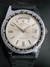 Rare 1960s RICOH Dynamic Wide 1705 World Time Automatic Day/Date 21 Jewels