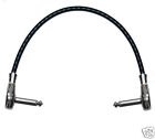 Switchcraft Pancake Guitar Effects Pedal Patch Leads. Vintage Cable. Flat Jack