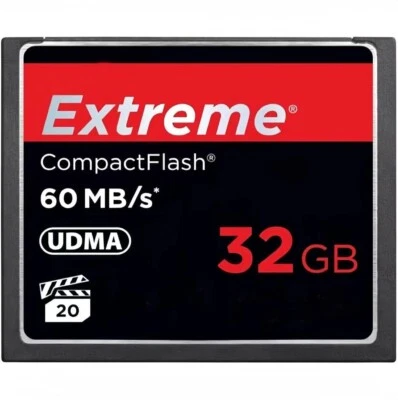 New- HSANYIUR Extreme 32GB Compact Flash Memory Card UDMA Speed Up to 60MB/s - Image 1 of 4