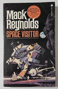 Space Visitor by Mack Reynolds  1977 Ace Science Fiction Paperback - Picture 1 of 8