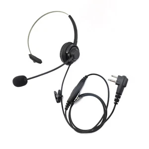 Pojedynczy mikrofon muff boom PTT zestaw słuchawkowy do radia Motorola CP200, CLS1110, RDM2070D - Zdjęcie 1 z 10