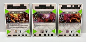 SONY PS3 Eye of Judgement Tarjetas General Lug Zealot Deathspeaker Promo Set x3 A3 - Imagen 1 de 2