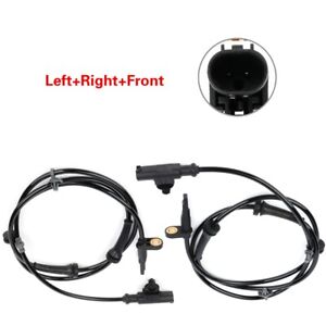 Pair Front ABS Speed Sensor Right Left For 2007-2014 Nissan Versa ALS1665