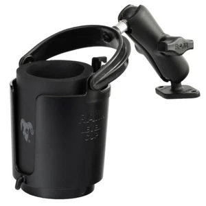RAM Mount Drink Cup Holder with 1" Ball Diamond Base Adapter RAM-B-102-132U - Picture 1 of 1