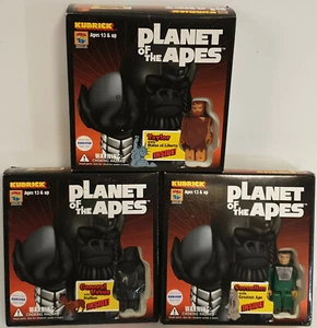 PLANET OF THE APES : TAYLOR, CORNELIUS & GENERAL URSUS KUBRICK SETS BY MEDICOM - Picture 1 of 3