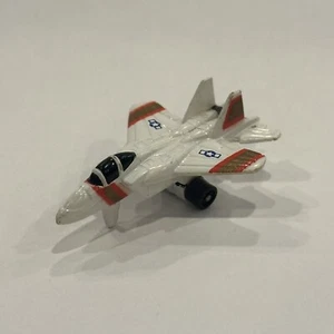 RARE Trophy Series Micro Machines F-15 Eagle White Red Gold Military Jet Plane - Picture 1 of 7