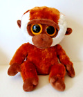 Peluche singe Ty Beanie Boos bongo jouet animal en peluche 2012 - pas d'étiquettes auriculaires