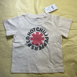 Red Hot Chili Peppers Tee 12M Toddler Band T-Shirt Rock Alternative Punk Hip-Hop - Picture 1 of 5