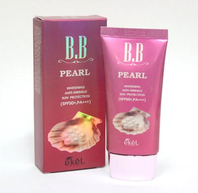 [Ekel] Pearl BB Cream 50ml /Whitening, Anti-wrinkle, Sun protection SPF50+ PA+++ - Image 1 of 3