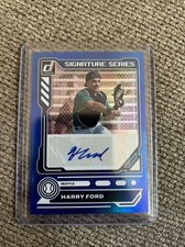 2023 Donruss Baseball Signature Series Auto #SS-HF Harry Ford Blue /99 Mariners