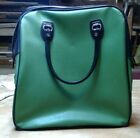 Vintage (1960er Jahre) grüne Vinyl Bowling Ball Tasche. Gebraucht