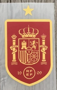 SPANISCHE FUSSBALLNATIONALMANNSCHAFT LOGO AUFBÜGLER AUFNÄHER - Bild 1 von 2
