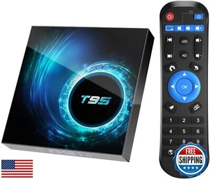 Android 10.0 TV Box, YAGALA Android Box with Allwinner T95H616 Quad-Core 64bi - Picture 1 of 5