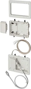 Arlington Low Profile TV BRIDGE Kit for Shallow Wall Depths (White) - TVL2508K - Picture 1 of 2