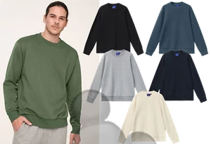 Mens Windcheater Size XS S M L XL 2XL 3XL 4XL 5XL 6XL 7XL Jumper Sweater - Picture 1 of 8