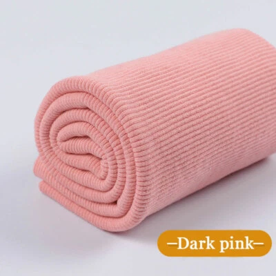 Elasticity Knitted Thread Fabric for Cuff Leg Opening Hoodies Hem Neckline - Image 1 of 4