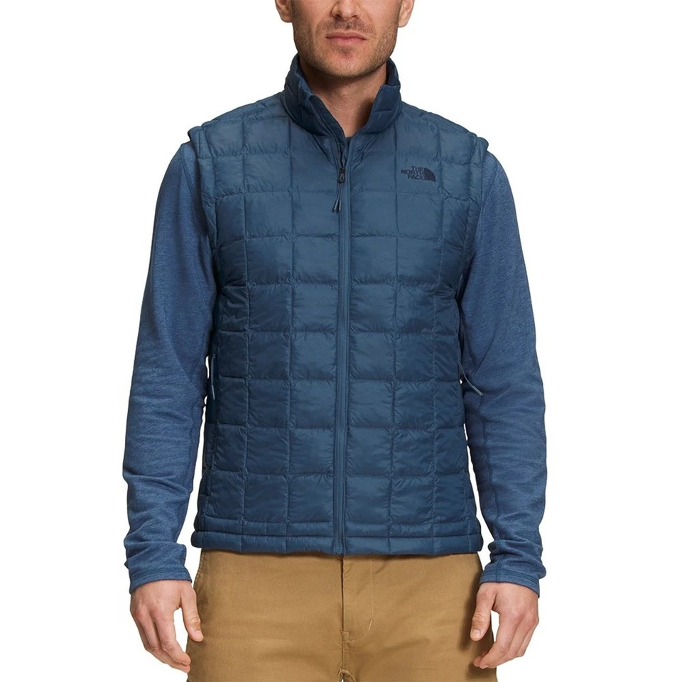 Chaqueta Chaleco acolchado Th North Face para hombre azul sombreado Eco Thermoball 3XL XXXL 19775 Foto 1 de 1