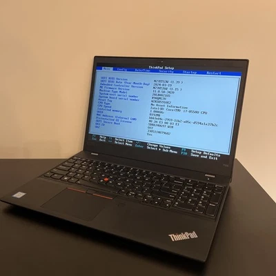 Lenovo Thinkpad P52s i7-8550U@1.80GHz 8GB RAM 240GB SSD Win 11 Pro NVIDIA P500 - Image 1 of 4