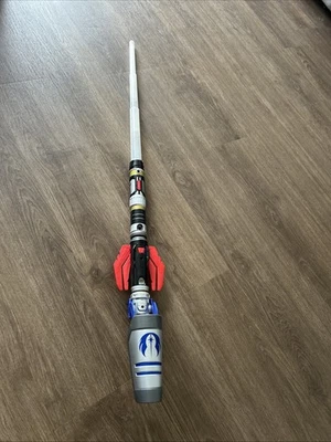 2016 Star Wars Flick-Out Blue/Red Anakin/Vader Lightsaber BladeBuilder, Hasbro - Image 1 of 4