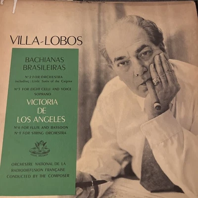 Villa-Lobos Conducts Self Bachianas Brasileiras VG++ Victoria De Los Angeles - Image 1 of 2